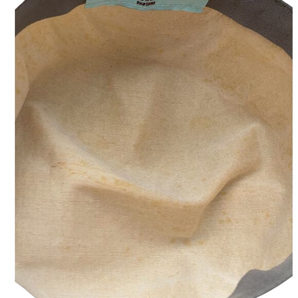 Kate Landry Grey 100% Wool Hat Wide Brim Cloche Purple Satin Ribbon ✨READ✨ - Picture 12 of 12